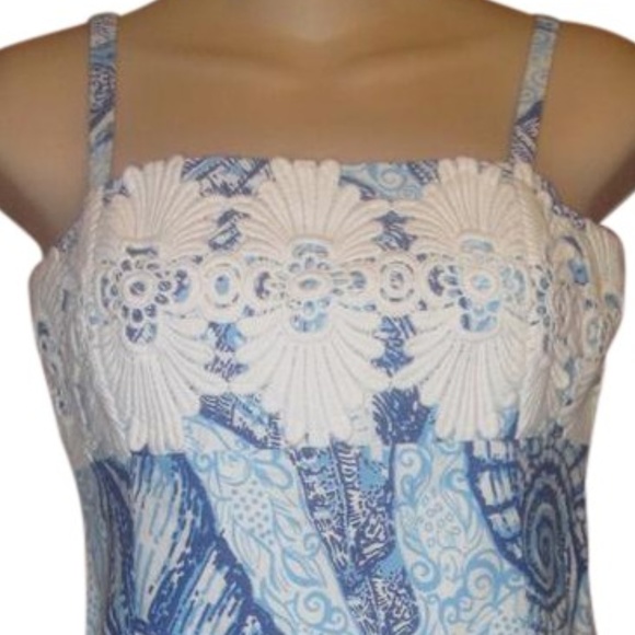 Lily Pulitzer Stuffed Shells Shift Dress - Size 6 - Picture 4 of 4